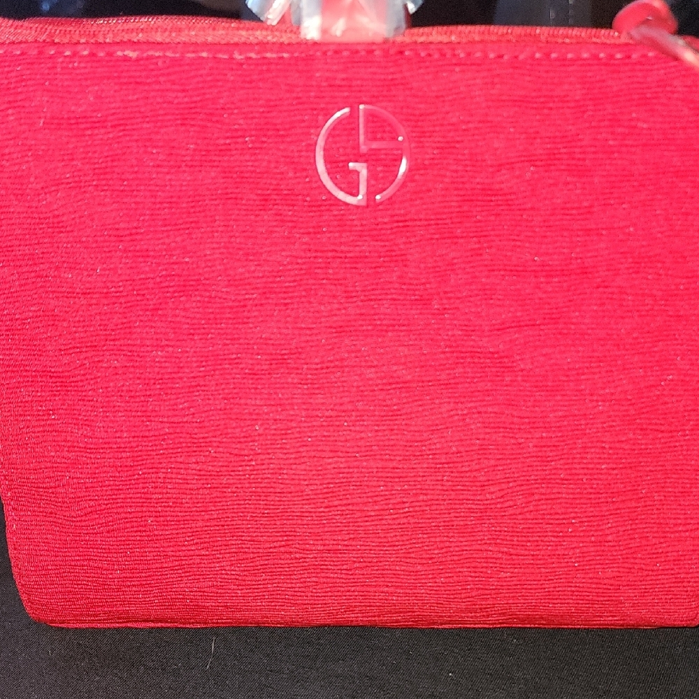 Giorgio Armani Vibrant Red Cosmetic Case